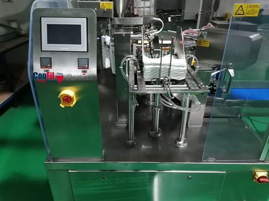 CE 2500 Gram Premade Pouch Fill And Seal Machine For Pre Made Pouch Doy Bag