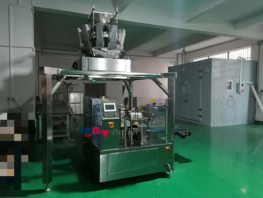 CE 2500 Gram Premade Pouch Fill And Seal Machine For Pre Made Pouch Doy Bag