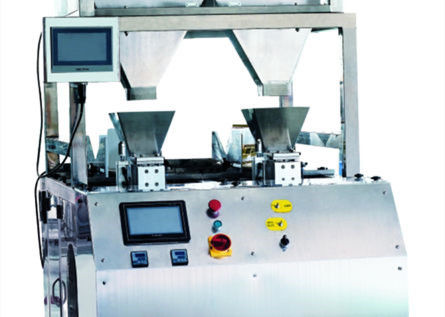 6500 Gram 4 Head Linear Weigher Machine For Chocolate