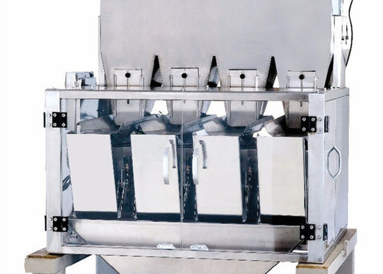 6500 Gram 4 Head Linear Weigher Machine For Chocolate