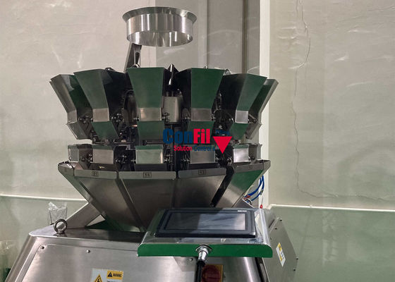 50 Gram Marijuana Buds Multihead Weighing Machine Micro Weigher