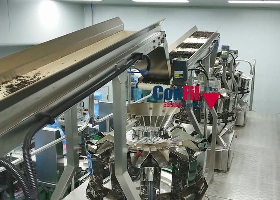 Multihead Weighing Machine Multihead Weigher for Tea Leaves Ultra Low Target Weight Filling Machine