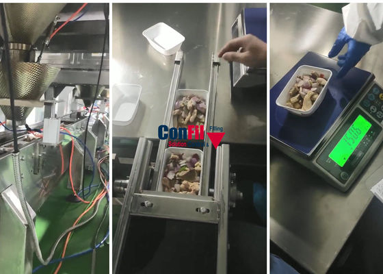 Multihead Weighing Machine Multihead Weigher for Ready Meal Marinated Food Filling Machine Waterproof