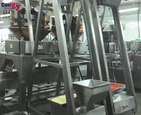 Multihead Weighing Machine Multihead Weigher for Ready Meal Marinated Food Waterproof Filling Machine
