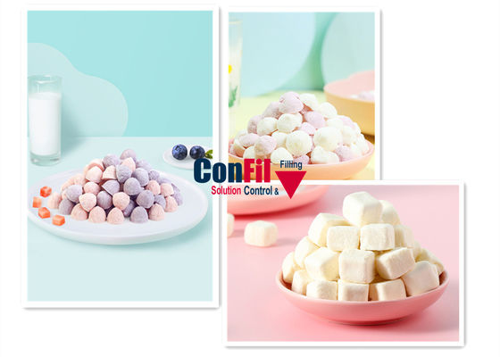 Multihead Weighing Machine Multihead Weigher for Yogurt Drops Dried Yogurt Yogut Melts Waterproof Filling Machine