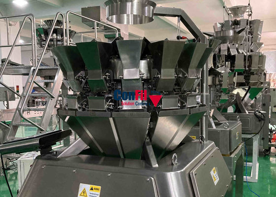 Multihead Weighing Machine Multihead Weigher for Yogurt Drops Dried Yogurt Yogut Melts Waterproof Filling Machine