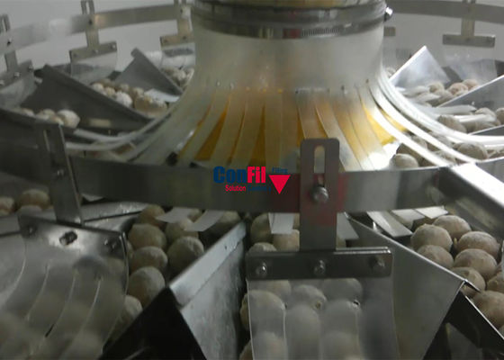 Multihead Weighing Machine Multihead Weigher for Frozen Food 2.5Kg Manually Collect