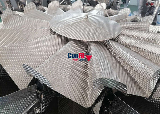 Multihead Weighing Machine Multihead Weigher for Sweet Potato Slices Leisure Food Waterproof Filling Machine
