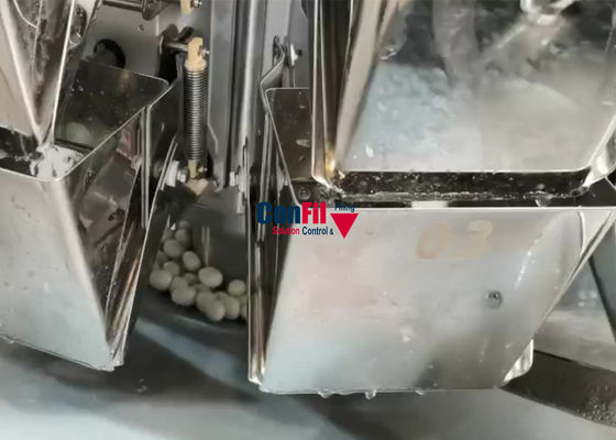Multihead Weighing Machine Multihead Weigher for Quail Egg Fragile Food Waterproof Filling Machine