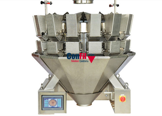 14 Head Rotary Vacuum Packaging Machine For MeatBall Frozen Food Packaging Machine