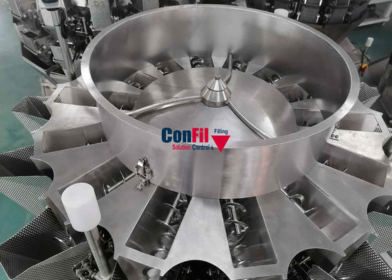Multihead Weighing Machine Multihead Weigher for Braised Pork Marinated Food Filling Machine with Screw Feeder