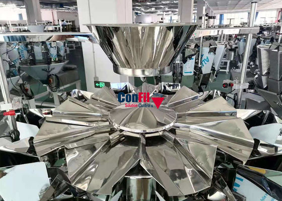 Multihead Weighing Machine Multihead Weigher For Garlic Stainless Steel