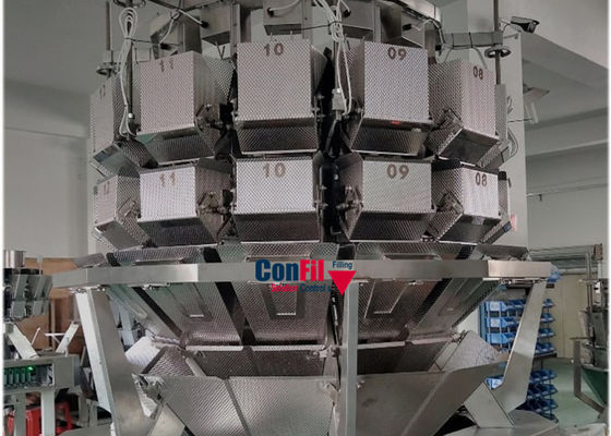 Multihead Weighing Machine Multihead Weigher with Bigger Hopper for Frozen Chicken Filet 10kg