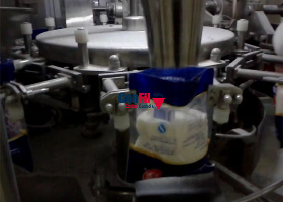 Multihead Weighing Sugar Pouch Packing Machine With Central Tank Storage