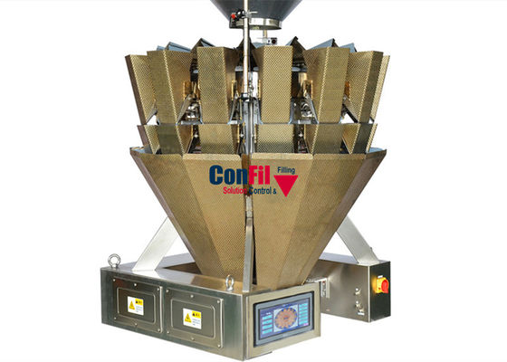 Multihead Weighing Machine Multihead Weigher for Seafood Prawn Shrimp Filling Machine Waterproof SUS316
