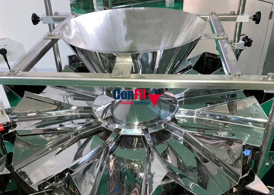 Multihead Weighing Machine Multihead Weigher for Nuts Almonds Roasted Nuts Filling Machine Waterproof