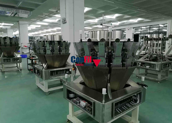 14 Head Multihead Weigher Packing Machine For Viscera Tripes