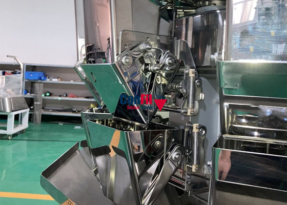 Polished Surface SUS304 Automatic Multihead Weigher With Double Flap