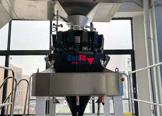 Cheese Products Automatic Multihead Weigher 14 Head Weigher Filling Machine