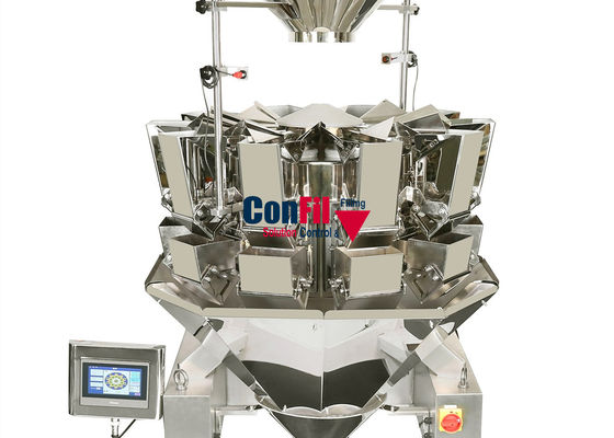 Double Flap Hopper Automatic Multihead Weigher 10 Head