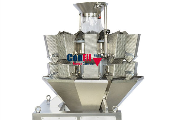 Double Flap Hopper Automatic Multihead Weigher 10 Head