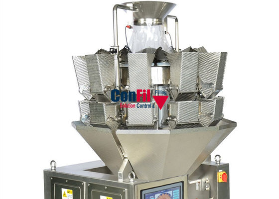 Double Flap Hopper Automatic Multihead Weigher 10 Head