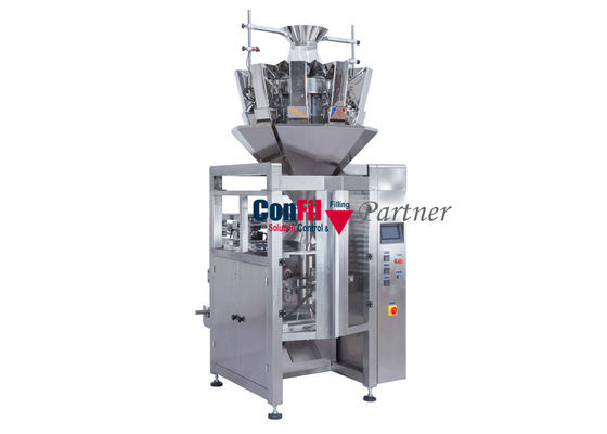 900 KG 12 Head Vertical Form Fill Seal Machine With Multihead Weigher