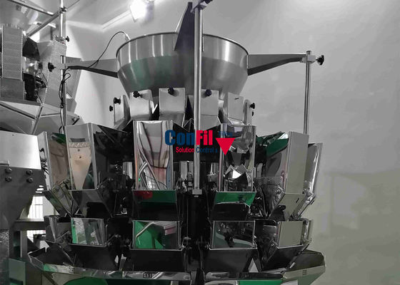 Multihead Weigher Packing Machine for Couscous Vacuum Bag VFFS Packaging System