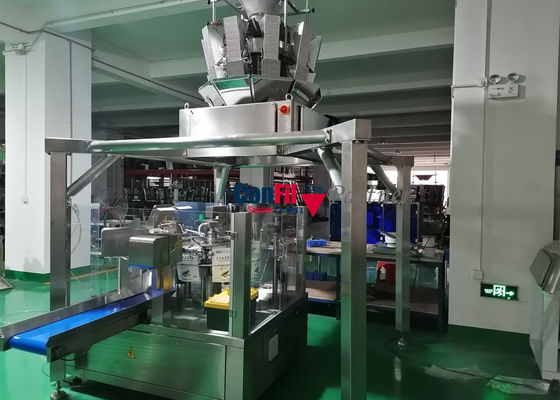 1000 Gram Rotary Premade Pouch Packing Machine For Marshmallow Candy