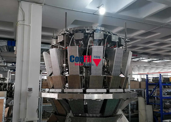 200 Gram Rotary Vacuum Packaging Machine For Jerky Marinated Food Packing Line