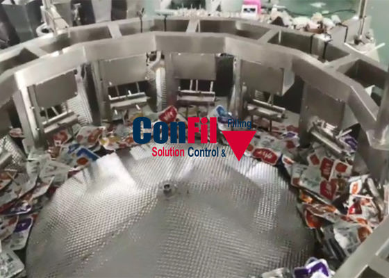 Multihead Weighing Machine Multihead Weigher for Counting Pouches or Dry Food Overweight Discharge