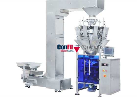 500 Gram Multihead Weigher vertical fFS machine For Hydrated Vegetables