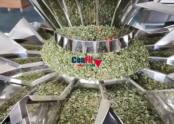 500 Gram Multihead Weigher vertical fFS machine For Hydrated Vegetables