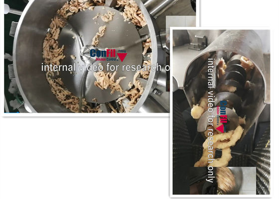 Shredded Chicken Fillet Auto Weighing Packaging Machine 1000 Gram