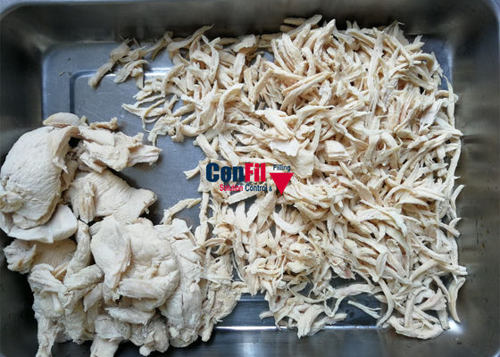 Shredded Chicken Fillet Auto Weighing Packaging Machine 1000 Gram