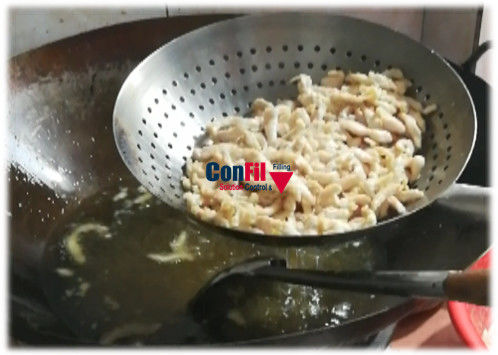 Shredded Chicken Fillet Auto Weighing Packaging Machine 1000 Gram