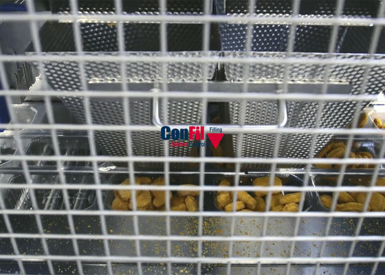 Multihead Weigher Packing Machine for Chicken Nugget Packaging System with ROMA Thermoforming Packaging