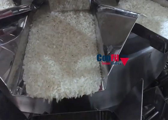 Multihead Weighing Machine Multihead Weigher for Rice Cereals Grains Waterproof Filling Machine