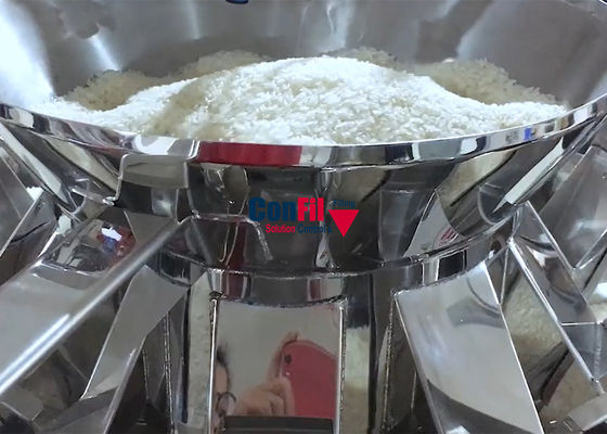 Multihead Weighing Machine Multihead Weigher for Rice Cereals Grains Waterproof Filling Machine
