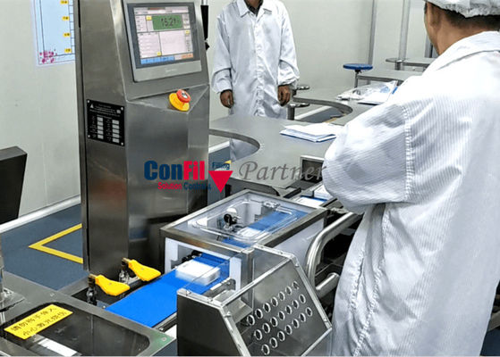 100 Gram Check Weigher Machine 96 Meters / Minute