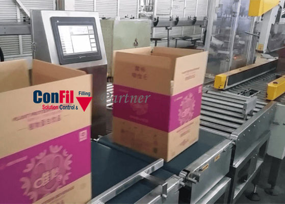50 Pieces / Minute 30 KG Check Weigher Machine For Boxes Cases