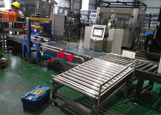 50 Pieces / Minute 30 KG Check Weigher Machine For Boxes Cases